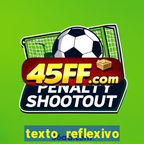 texto reflexivo sobre plantar e colher